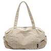 Design Original Japonês e Coreano Literário e Artístico Bolsa Mensageiro Leve Preguiçosa Bolsa de Ombro de Lona Bolsa de Axila Casual Versátil Bolsa de Viagem de Curta Distância