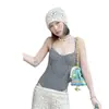 Nuevo Estilo Conservador Cubre Vientre Delgado Sexy Traje de Baño Espalda Descubierta de una Pieza para Mujer Recogido Pecho Pequeño