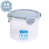 Frasco grande de plástico transparente sellado, frasco de leche en polvo, frasco de alimentos, caja de almacenamiento de granos de cocina, frasco de almacenamiento