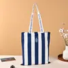 Bolsa de Lona Personalizada Estudante Publicidade Sacola de Compras Sacola de Presente Literária Ombro Bolsa de Lona Lisa Logo Personalizado