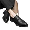 Zapatos Brogue de Cuero Transfronterizos para Hombre en Verano Transpirables Estilo Coreano Business Casual Calado Traje Padrinos de Boda Zapatos de Novio para Boda