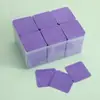 Caixa de Algodão Removedor de Esmalte, Pads de Algodão de Grande Capacidade para Limpeza de Cola, Lenços Descartáveis Removedores de Esmalte, Pads de Algodão para Removedor de Esmalte, Pads de Algodão de Cor Pura para Removedor de Esmalte