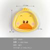 Vajilla de Fibra de Bambú, Tazones de Arroz con Forma de Bebé, Vajilla Infantil, Platos Creativos con Compartimentos para Comida de Bebé al por Mayor