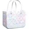Bolso de Mano Eva para Mascotas Estampado Natación Agujero Bolsa de Playa Nuevo Cesta Eva Almacenamiento Hombro Viaje