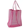 Bolsa Tote de Rede de Grande Capacidade, Respirável, Ecológica, Dobrável, para Uso Doméstico, Bolsa de Armazenamento para Sair, Bolsa Transversal Portátil de Ombro