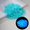 Decoración luminosa para acuario con forma de criatura marina, piedras fluorescentes ultrabrillantes que brillan en la oscuridad, adornos decorativos para acuario, venta al por mayor transfronteriza