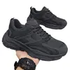 Sapatos Masculinos, Preto Puro, Novo Estilo de Verão para Estudantes, Tênis Dad da Moda, Novos Modelos de Primavera e Outono, Tênis Casuais Esportivos Respiráveis de Malha para o Trabalho