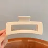 Pinza para el pelo de lazo estilo coreano para cabello voluminoso, pinza para el pelo con forma de corazón para la parte trasera de la cabeza, nuevo pinza de tiburón grande 2026 accesorio para el cabello