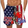 Pantalones de Playa para Hombre Divertidos Estampado 3D de Pavo de Pascua Bañador Plátano Burlón Pantalones Cortos Casuales Europeos y Americanos