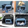 Fábrica de Origem Transportador de Animal de Estimação para Carro Caixa para Pet, Canil para Cães Médios e Grandes, Bolsa Portátil para Gatos, Caixa Dobrável para Pet de Grande Capacidade para Uso Externo