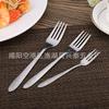 Set de Cubiertos de Acero Inoxidable Cuchara y Tenedor Diseño Creativo y Exquisito Estampado de Grullas Hogar Hotel Cuchara para Comer Tenedor para Pasta Tenedor para Fruta
