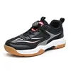 Zapatillas de Tenis para Niños Zapatillas de Bádminton Velcro Zapatos Deportivos para Niños Medianos y Grandes Adolescentes de Caña Baja Tenis de Mesa Zapatos Infantiles Transfronterizos