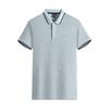 Camisa polo de lapela de manga curta de tamanho grande roupas de trabalho personalizadas camisa de cultura coletiva impressão LOGO camisa publicitária T-shirt bordado masculino
