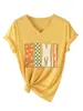 Amazon eBay site independente moda casual elegante feminina floral gola V manga curta camiseta camisa base para comércio exterior