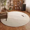 Tapete redondo para sala de estar em imitação de sisal, laço de abacaxi, base lavável, resistente à sujeira, resistente ao desgaste, resistente a arranhões de gato e mordidas de cachorro