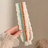 Parche adhesivo para flequillo, parche mágico para cabello suelto, parche para cabello para frente y nuca, parche mágico tejido lindo, diadema pequeña para el cabello