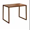 Mesa de Chá e Cadeiras Cor Nogueira de Ulmeiro Casa Pequeno Apartamento Varanda Novo Estilo Chinês Mesa de Chá para Preparo de Chá de Madeira Maciça Móveis de Mesa de Chá Outros