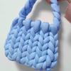Hilo Islandés Ins Hilo Retorcido Algodón Bolsa de Tejer Cojín Manta DIY Cama para Gato Mediano-Grueso Crochet Bufanda Tejida a Mano Tejido a Mano