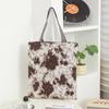 Bolsa de Viaje Jacquard Teñido en Hilo de Poliéster-Algodón Lista para Usar del Fabricante, Gran Capacidad, Portátil, Plegable, Bolso Cruzado