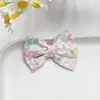 Lazo de tela floral fresco con borde ondulado hecho a mano para bricolaje en ropa, ropa de muñeca, zapatos, sombreros, empaques y accesorios decorativos