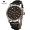 Reloj Mecánico Semi-Automático Multifuncional Casual de Moda para Hombre Venta Directa de Fábrica