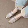Novas Meias Pantufa Retrô Estilo Chinês para Mulheres, Verão 2026, Para Uso Externo, Tamancos para Combinar com Cheongsam, Sandálias Rasteiras, Slip-On para Uso Diário