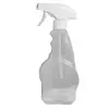 Botella Transparente de Detergente de 500ml Botella Personalizada de Spray Desinfectante Diario Materia Prima para Mascotas Boca de 28 Dientes Botella de Spray con Hebilla Manual