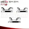 Adecuado para 22 Modelos de Honda Hr-V, Paneles Decorativos de la Consola Central del Tablero para Conducción Izquierda y Derecha, Tiras de Recorte para Consola Central con Patrón de Fibra de Carbono