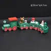 Árvore de Natal deixa anel de grama Old Man decoração do bolo plug-in enfeites de cozimento aniversário sobremesa vestido de mesa local atacado