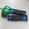 Manopla de aceleração de três velocidades de seção dupla com quatro luzes, acessórios para carro elétrico, manopla de controle de velocidade, manopla de aceleração