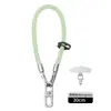 Cordón para Teléfono Móvil Personalizado de Alta Gama, Correa de Muñeca Trenzada, Cordón Corto para Funda de Teléfono Móvil, Venta al por Mayor de Fábrica
