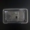 Caixa de Embalagem para Confeitaria Estilo Ocidental, Caixa para Bolo e Pão, Caixa para Levar de Panificação, Bandeja Transparente Descartável para Pão, Caixa de Embalagem para Alimentos