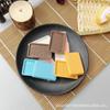 Casa de Muñecas Mini Plato de Ratán Artificial Plato para Pasteles Plato para Frutas Plato para Postres Accesorios Mini Vajilla Fabricante Original