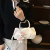 Bolso Nube Fruncido con Lazo Estilo Coreano Bolso de Mano Versátil Bolso de Hombro Elegante para el Trabajo Bolso Cruzado Simple para Mujer