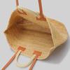 Bolso Tejido de Rafia para el Viaje Diario, Bolso Tote de Gran Capacidad, Bolso Tejido de Paja, Bolso de Doble Uso para Llevar en la Mano y al Hombro, Estilo Urbano y Sencillo