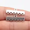 30X10Mm 1.7g Cor Prata Antiga DIY Acessórios para Artesanato Conectores de Brincos Mais Vendidos