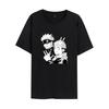 Novo jujutsu kaisen cross-border 2021 volta à guerra Periférico solto masculino e feminino Pullover manga curta T-shirt verão