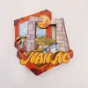Imán de Nevera Cultural y Creativo Chaozhou Shantou Chaozhou Isla Nan'ao Xiaogongyuan Souvenir Turístico Imán de Nevera Chaozhou Hong Tao Guo