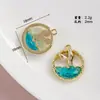 [Serie Oceánica] Colgante de Cola de Sirena Estrella de Amor Incrustada Colgante Hecho a Mano DIY Accesorios para Pulsera Collar