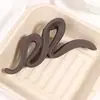 Diseño de viento sentido ola tiburón clip cabello volumen cabeza trasera disco pasador pelo transfronterizo alta sensación templado esmerilado pinza de agarre