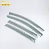 Adequado para Byd 25 Han L Defletor de Chuva Faixa Brilhante de Aço Inoxidável 3D Moldura de Acabamento Acessórios Externos Suprimentos Automotivos