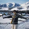 Suéter de Punto Fair Isle Estilo Americano para Hombre, Tejido Jacquard Otoño e Invierno, Atmósfera Navideña, Top Holgado de Año Nuevo