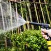 Explosivos transfronterizos cuerpo de pistola de plástico negro boquilla de aleación lavacoches pistola de agua a alta presión lavando el suelo del hogar interfaz rápida