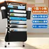 Bolsa para libros, bolsa de almacenamiento para escritorio, bolsa colgante para libros, bolsa de almacenamiento multiusos de gran capacidad para escritorios de estudiantes de primaria, secundaria y preparatoria