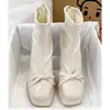 Botines de Tacón Alto Franceses para Mujer Stiletto 2026 Otoño/Invierno Nuevo Estilo Coreano de Gama Alta Versátiles Retro Botas Martin con Plus de Terciopelo