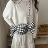 Bolsa de dulces a cuadros personalizada para mujer, nueva colección primavera/verano 2026, diseño a cuadros de moda, única y elegante, bolso de hombro o bolso cruzado