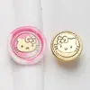 2,2cm Nova Série Sanrio Cabeça de Carimbo de Cera para Selagem Atacado, Animal de Anime Cabeça Esculpida em Latão Sólido