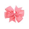 Horquillas Europeas y Americanas Nuevas para Niños 8cm Lazo Cola de Golondrina Horquilla Acanalada en Forma de V con Lazo Accesorios para el Cabello Flor para la Cabeza