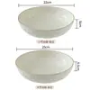 Bandeja de Frutas para Sala de Estar, Bandeja de Exibição de Lanches de Mesa de Centro Altamente Estética, Tigela de Frutas de Plástico de Luxo Leve, Espessada e Durável