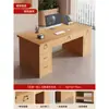 Mesa de computador de mesa, escrivaninha para quarto, escrivaninha para home office, design simples e moderno, escrivaninha fácil de montar com gavetas